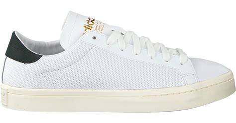 witte adidas sneakers court vantage heren